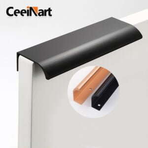Edge Sealing Handle Light Luxury Wardrobe Handle Direct Supply High Quality Aluminum Alloy