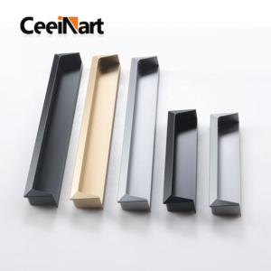 Elegant Hidden Handle Aluminum Alloy Profile Handle Light Luxury