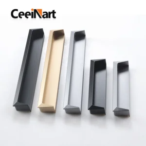 Elegant Hidden Handle Aluminum Alloy Profile Handle Light Luxury