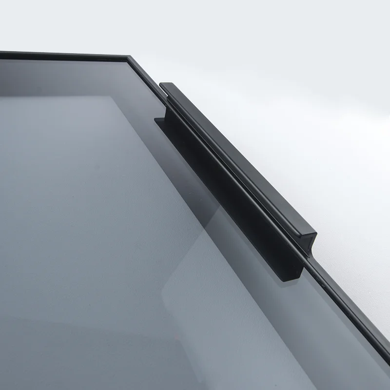 Aluminum Glass Wardrobe Frame Profile Modern Aluminium Profile for Glass wardrobe Doors - Image 4