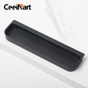 Aluminum Alloy Profile Handle Hidden Handle Light Luxury for Wardrobe Drawer