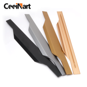 Edge Sealing Handle Modern Design Furniture Handle Light Luxury Aluminum Alloy