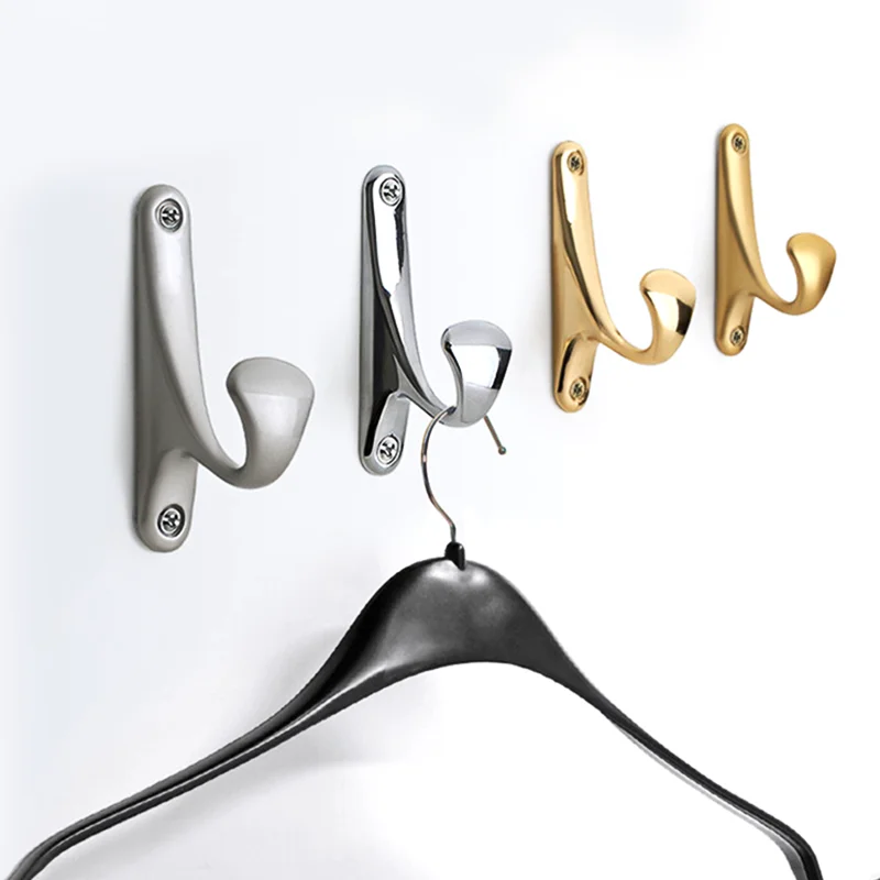Aluminum Alloy Clothes Hooks Wardrobe Clothes Hooks Light Luxury and Simple - Image 8
