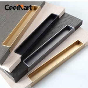 Concealed Buckle Handle Aluminum Alloy Profile Handle Light Luxury