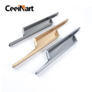 Light Luxury Modern Hidden Handle Aluminum Alloy Profile Handle for Bedroom Dining