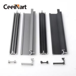 Mother and Child Section Handle of Small Edge Aluminum Alloy Profile Handle Light Luxury