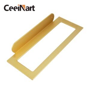 Wall-Mounted Wine Bottle Rack Light Luxury Aluminum Alloy