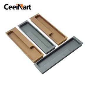 Concealed Buckle Handle Light Luxury Aluminum Alloy Profile Handle for Babies and Kids