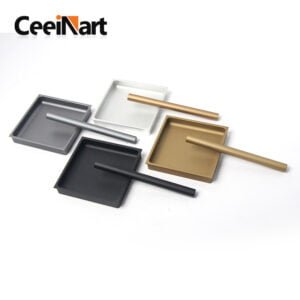 Square Hidden Handle Aluminum Alloy Profile Handle Light Luxur