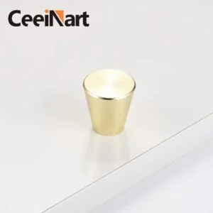 Cone Shape Aluminum Alloy Profile Handle Light Luxury for Bathroom Cabinet