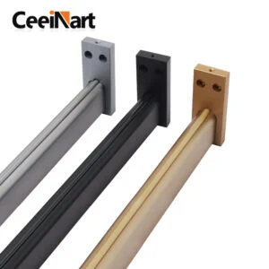 Silent Thickened Customizable Clothing Tube Furniture Hardware Hanging Clothes Metal Tube