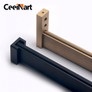 Wardrobe Hanging Clothes Rail Clothes Tube Luxury Simple Aluminum Alloy Thickened